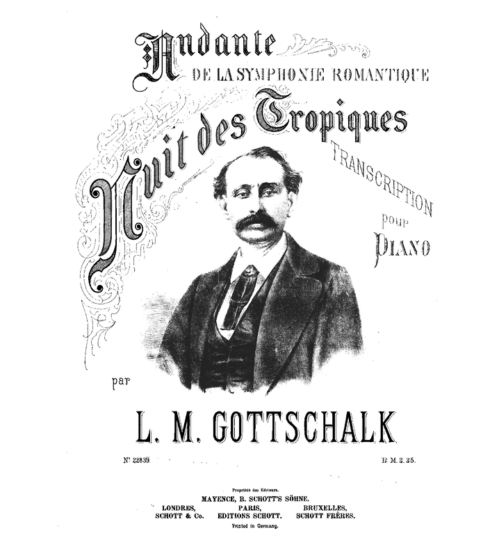 1 la nuit des tropics, ro255 (gottschalk, louis moreau)