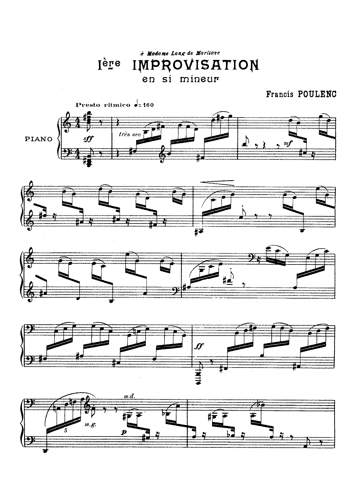 exposición Ru Lágrima File:PMLP499650-Poulenc - Les Quinze Improvisations (piano).pdf - IMSLP:  Free Sheet Music PDF Download