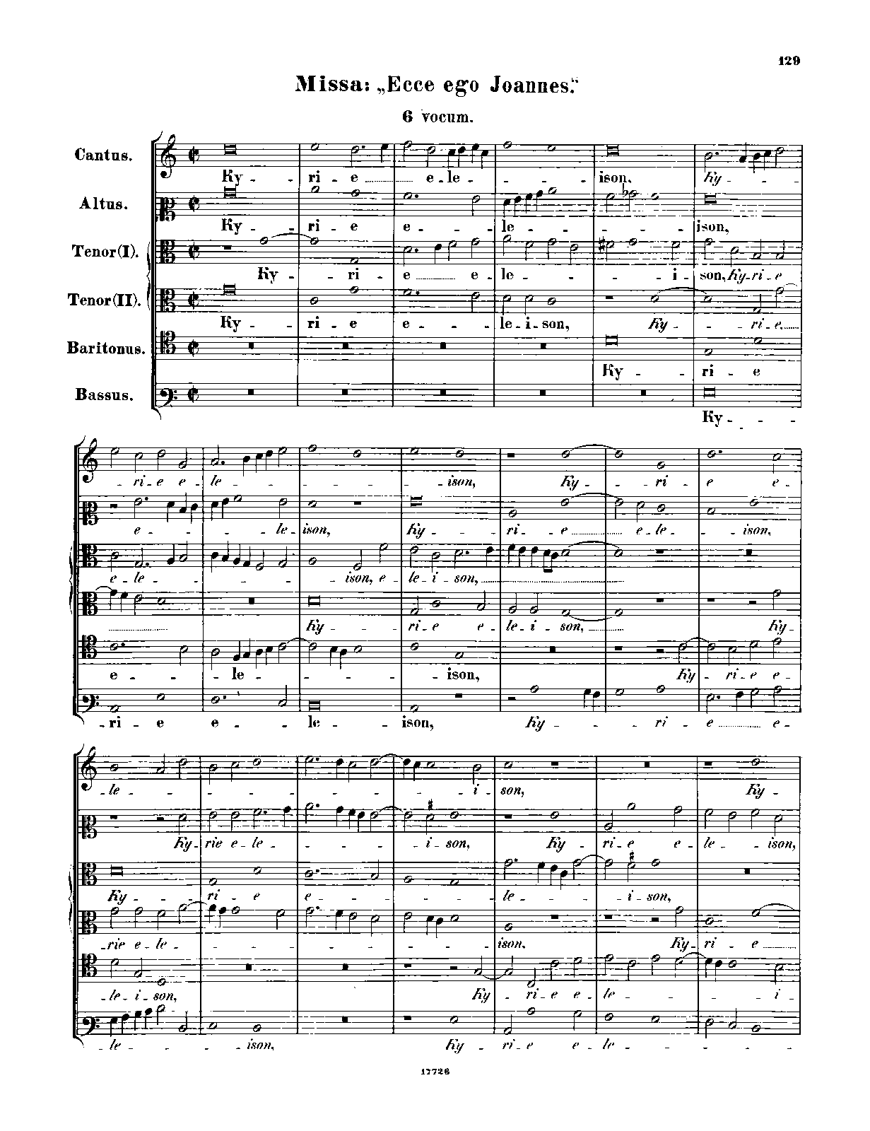 Missa Ecce ego Joannes