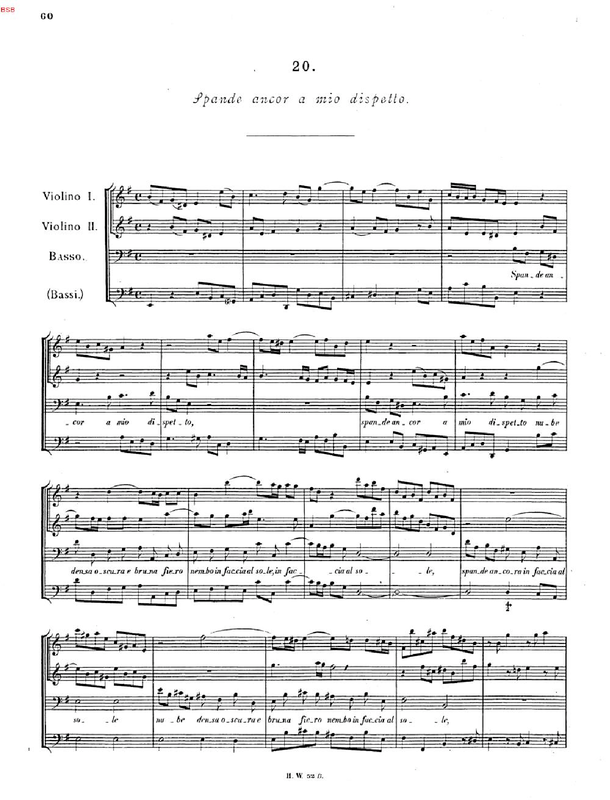 Spande ancor a mio dispetto