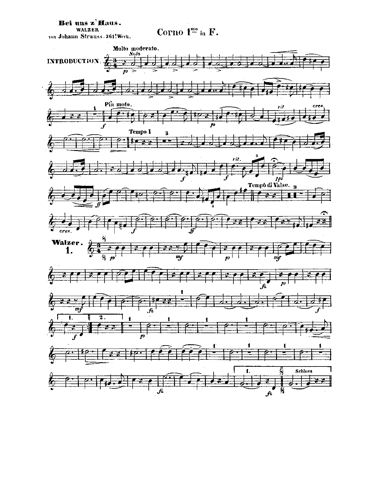 File:PMLP523469-Strauss Jr. Bei uns z'Haus, Op.361 - Horn 1-4 (F).pdf