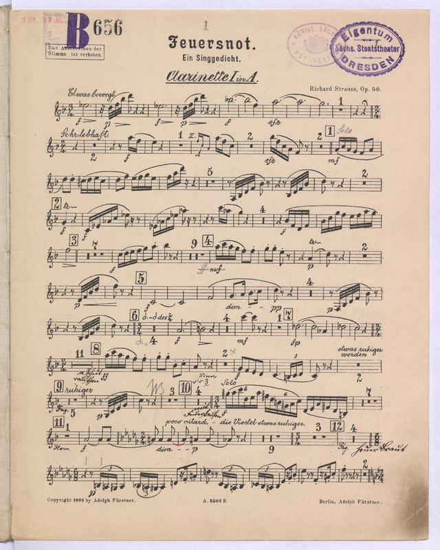 File:PMLP52415-Strauss Feuersnot, Op.50 (SLUB) - Clarinet 1 (A,Bb).pdf