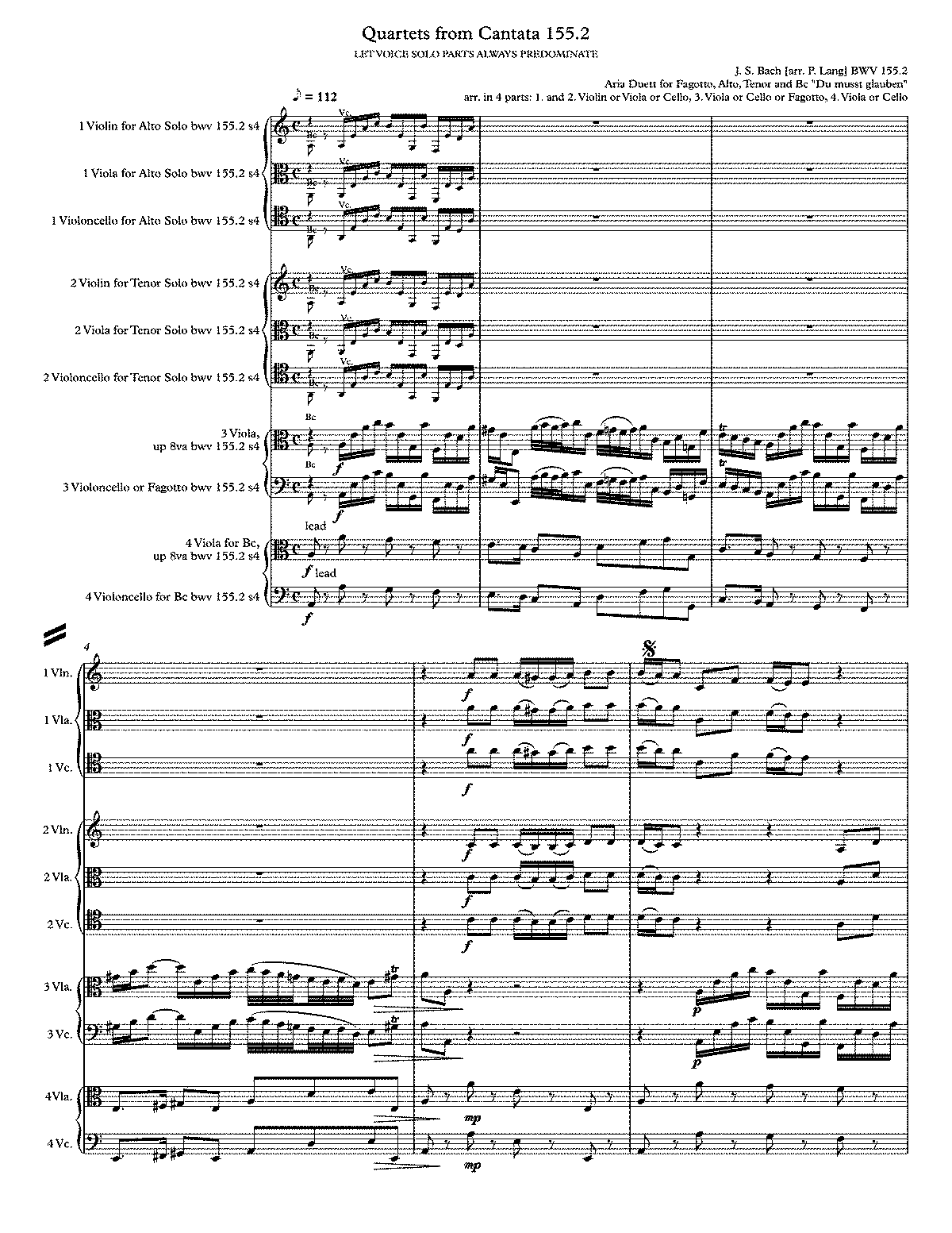 Mein Gott, wie lang, ach lange, BWV 155 (Bach, Johann Sebastian) - IMSLP