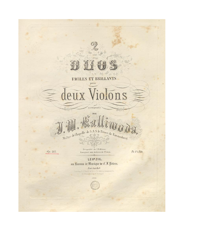 2 Duos faciles et brillants