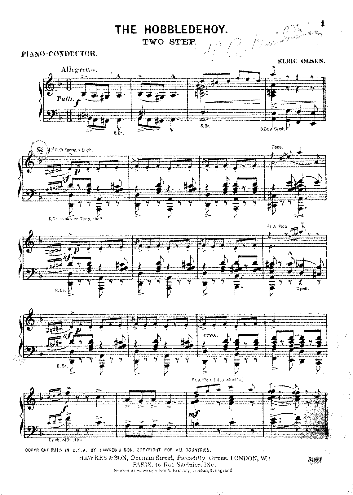 The Hobbledehoy (Clark, Cuthbert Edward) - IMSLP