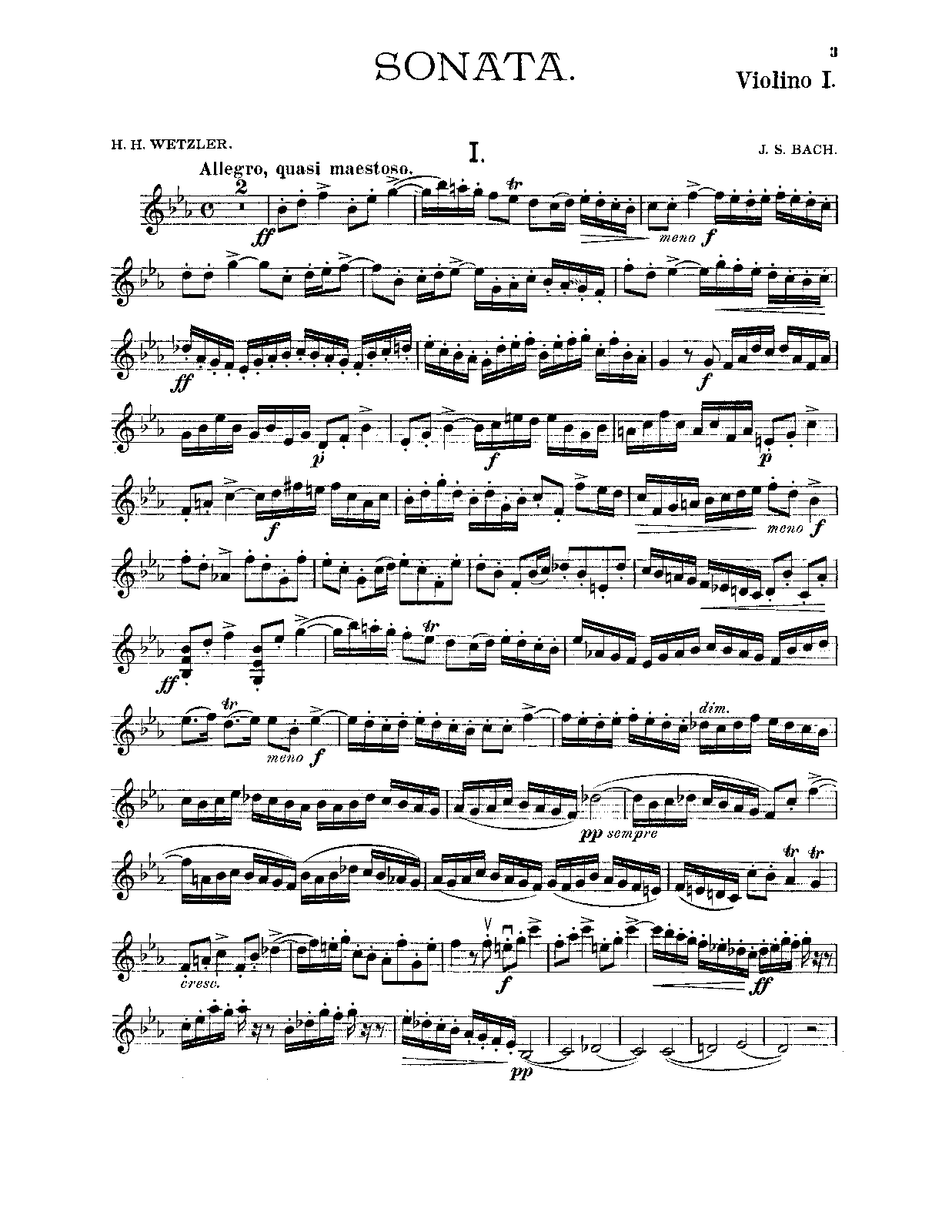 File:PMLP152880-Bach-Wetzler Organ Sonata No.1 in E-flat major, BWV 525 (arr. orch.) - Violins I (+Solo).pdf