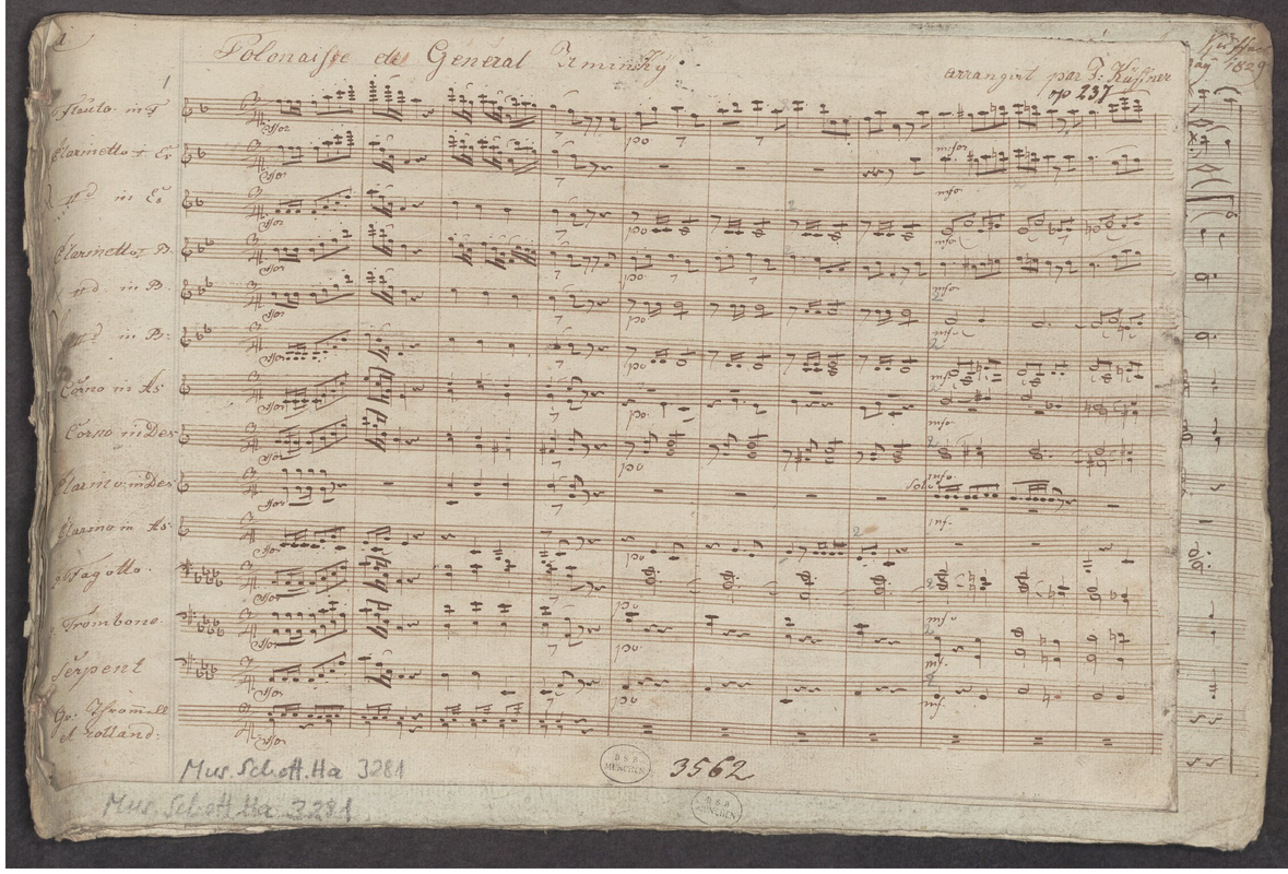 Polonaise, Waltz and 5 Galops for Wind Band