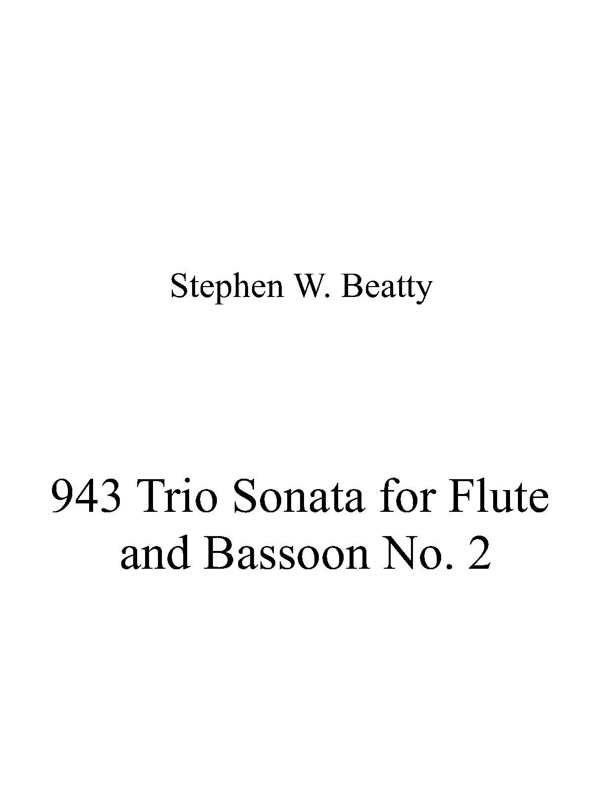 Trio Sonata for Flute and Bassoon, Op.943 (Beatty, Stephen W.) IMSLP