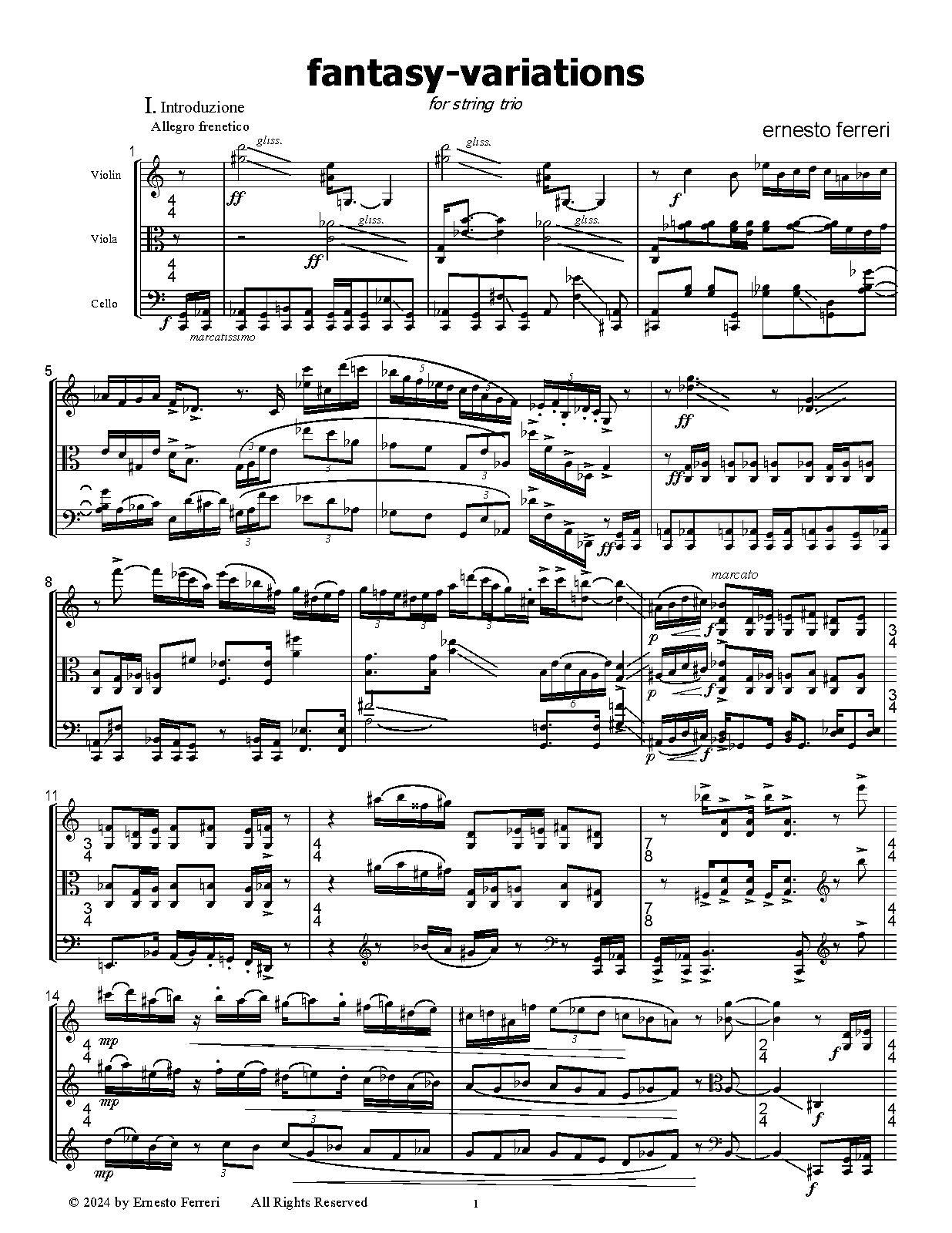 FantasyVariations for String Trio, Op.11 (Ferreri, Ernesto) IMSLP