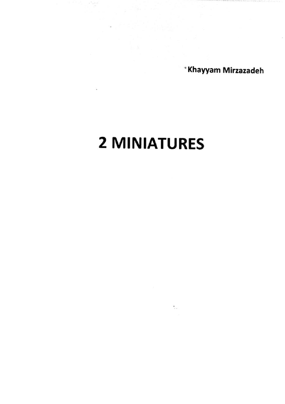 2 miniatures