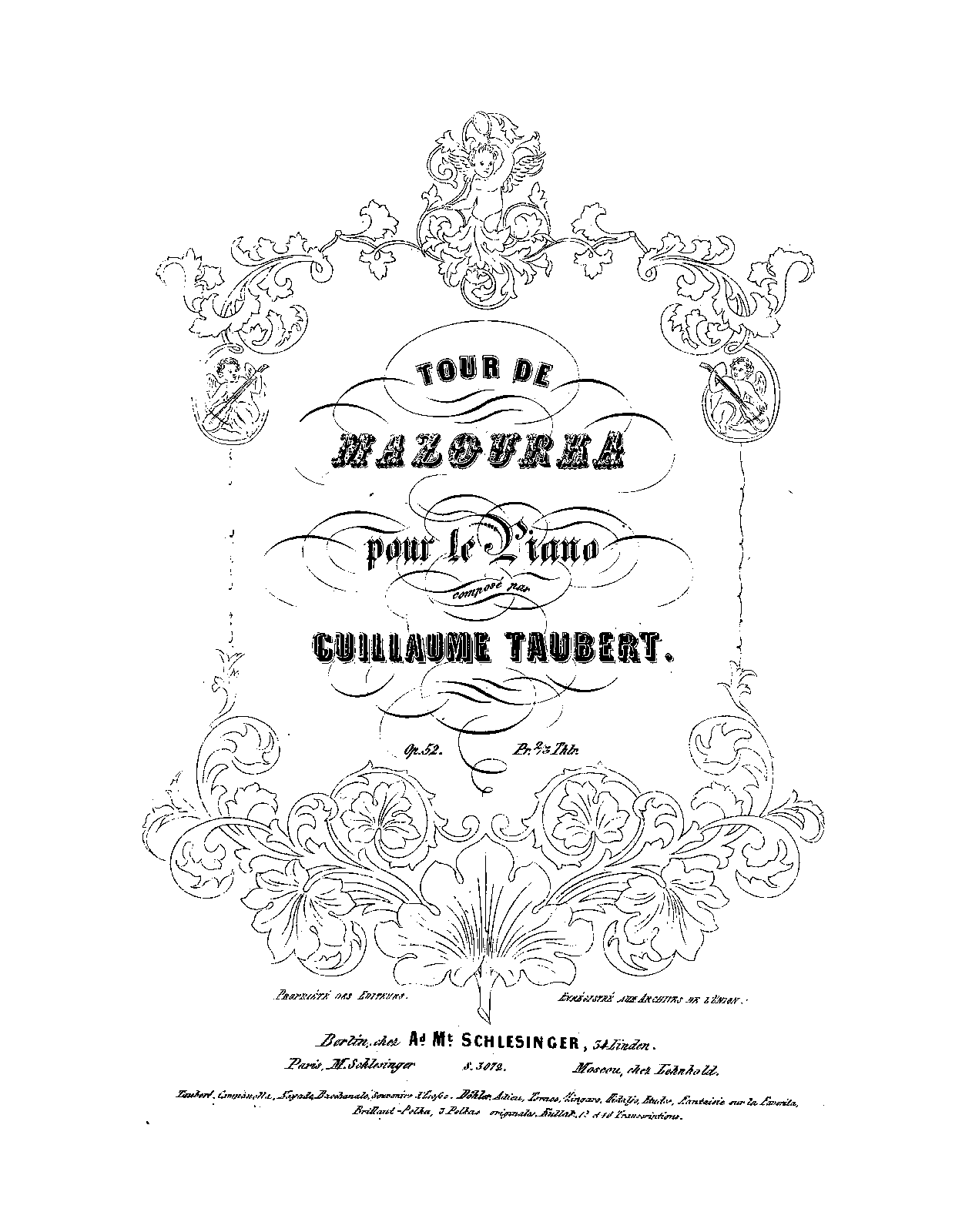 File:PMLP214133-Taubert Wilhelm-Tour De Mazourka pour le Piano Op 52 1844 30.pdf