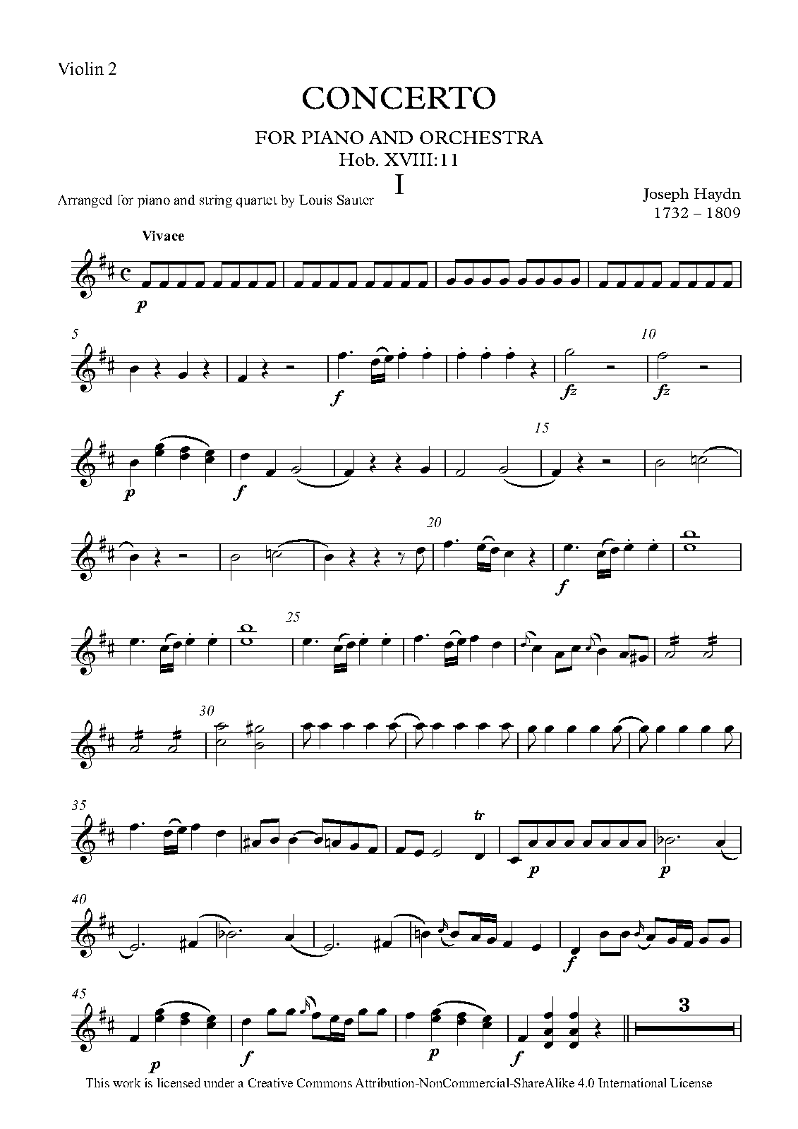 File:PMLP29486-Haydn Keyboard Concerto Hob. XVIII-11 string quartet - Violin 2.pdf