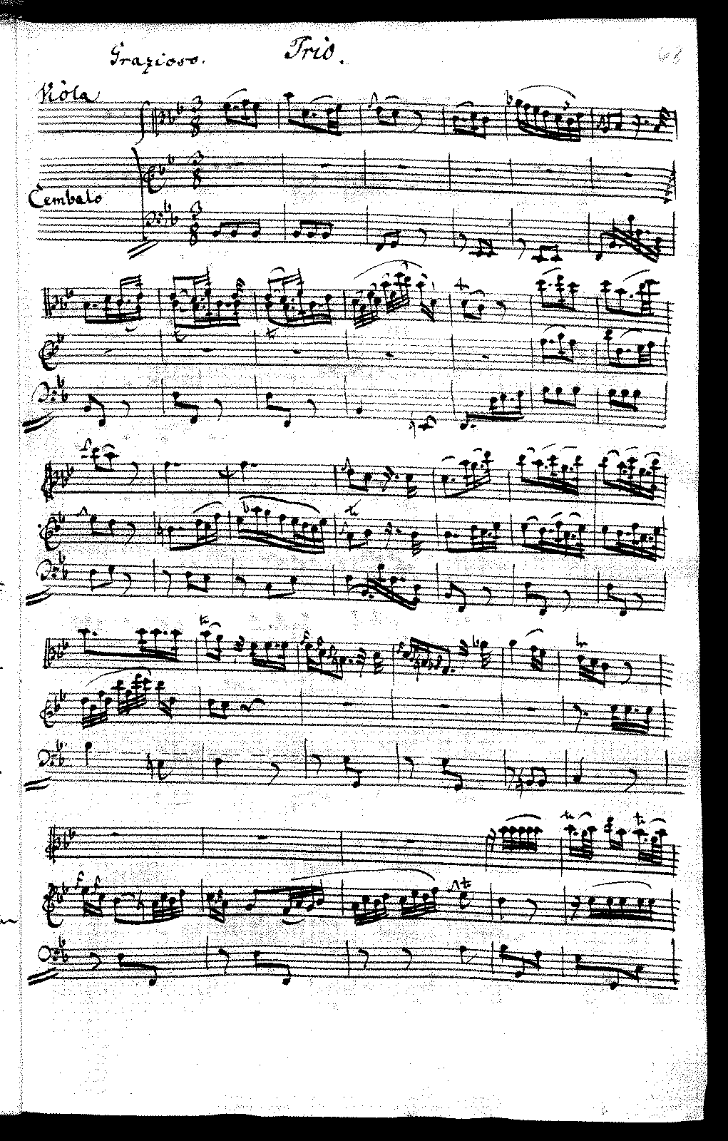 Trio Sonata in B-flat major, GraunWV Cv:XV:132 (Graun, Johann Gottlieb ...