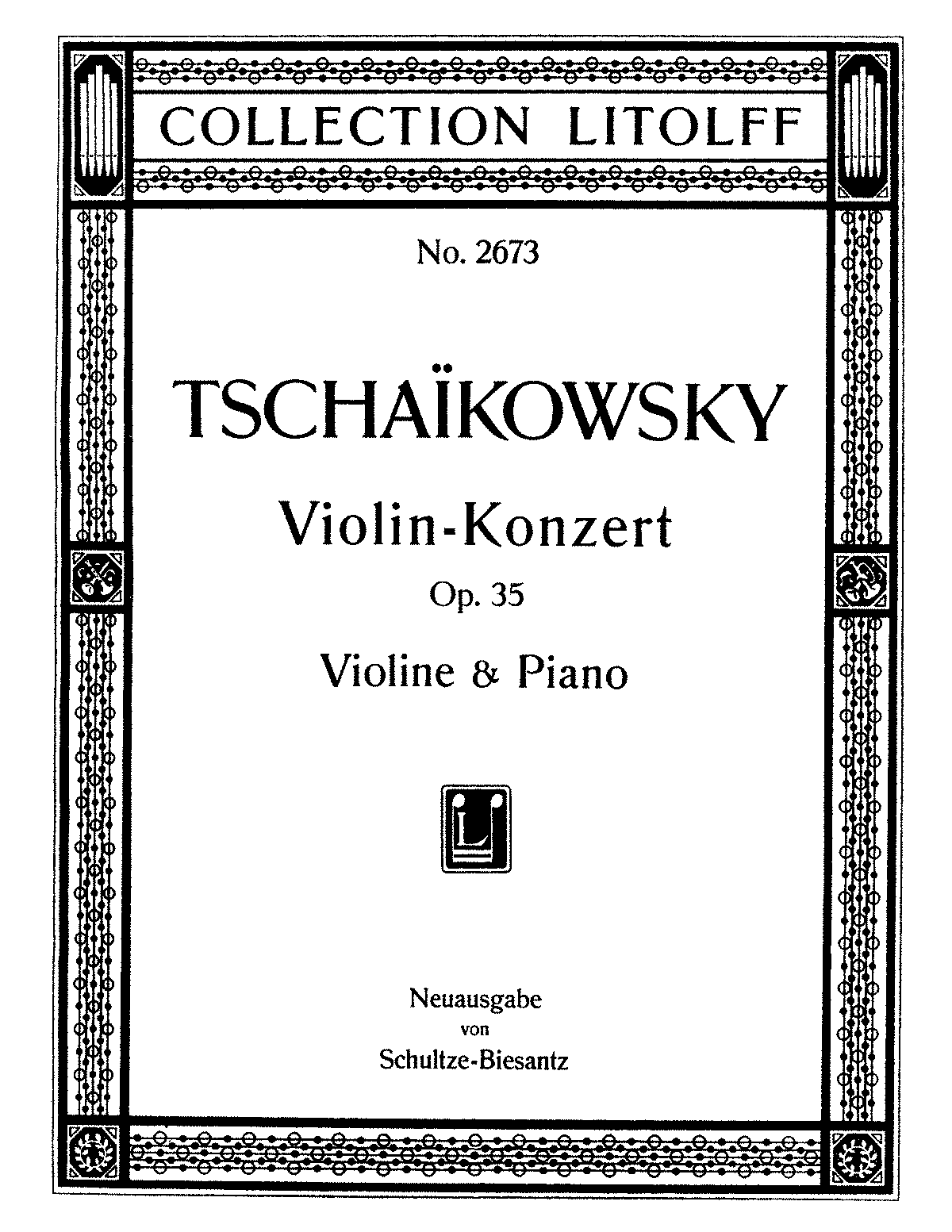 Violin Concerto Op35 Tchaikovsky Pyotr Imslp Free Sheet Music Pdf Download 0672