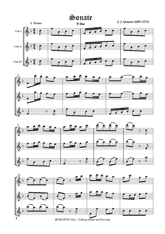 Sonata for 3 Flutes in D major, QV 33.2 (Quantz, Johann Joachim) IMSLP
