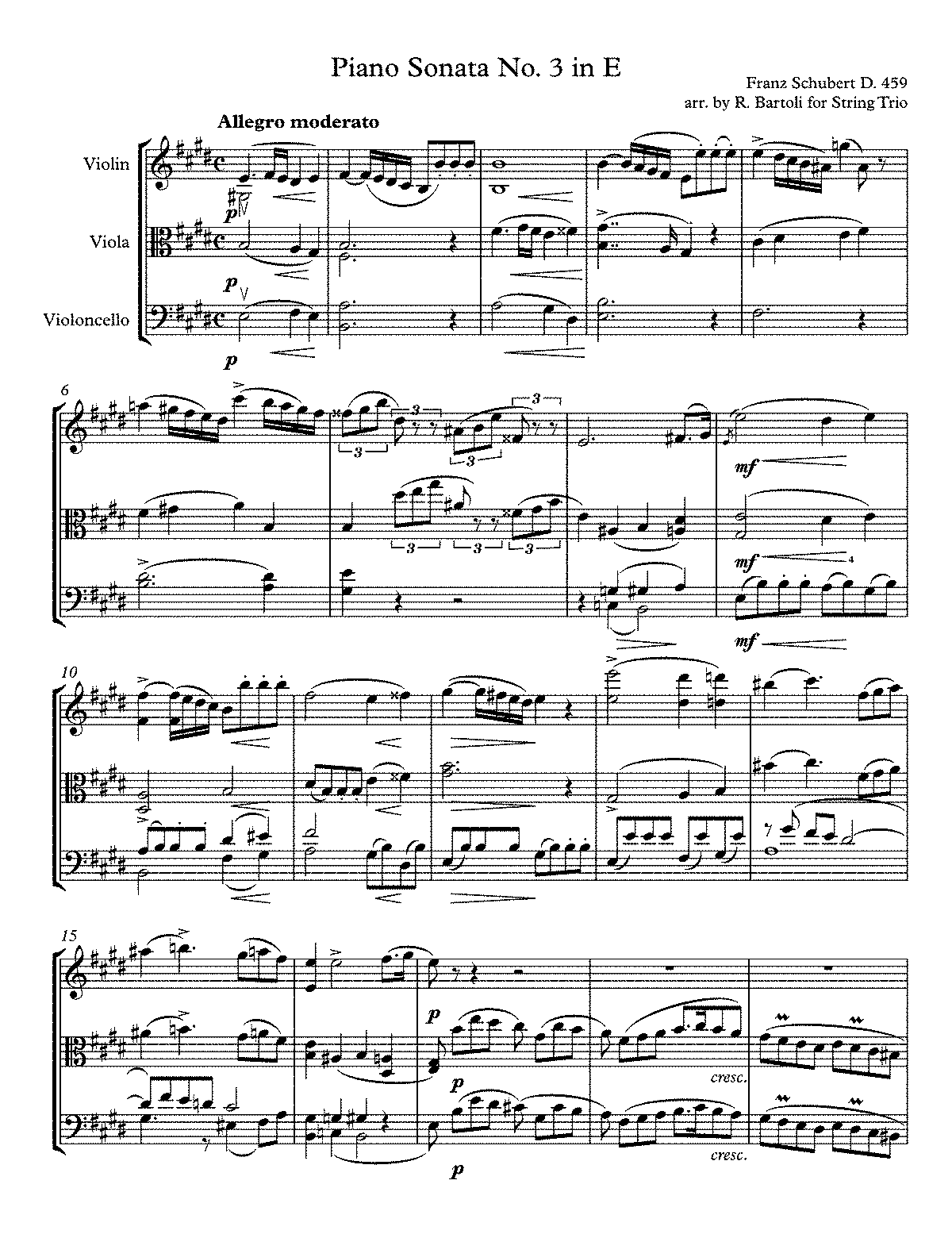 Piano Sonata in E major, D.459 (Schubert, Franz) - IMSLP