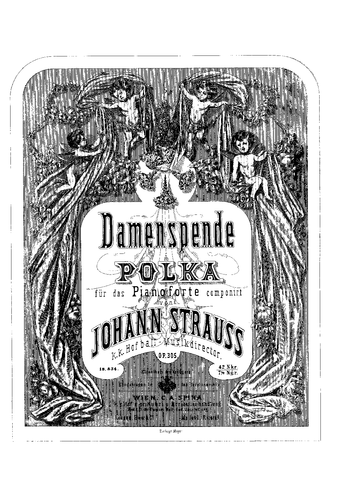 Damenspende Polka, Op.305