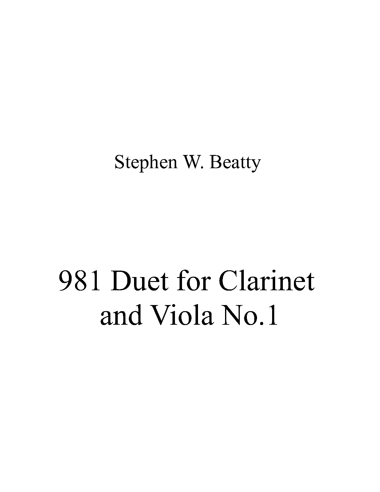 Duet for and Viola, Op.981 (Beatty, Stephen W.) IMSLP