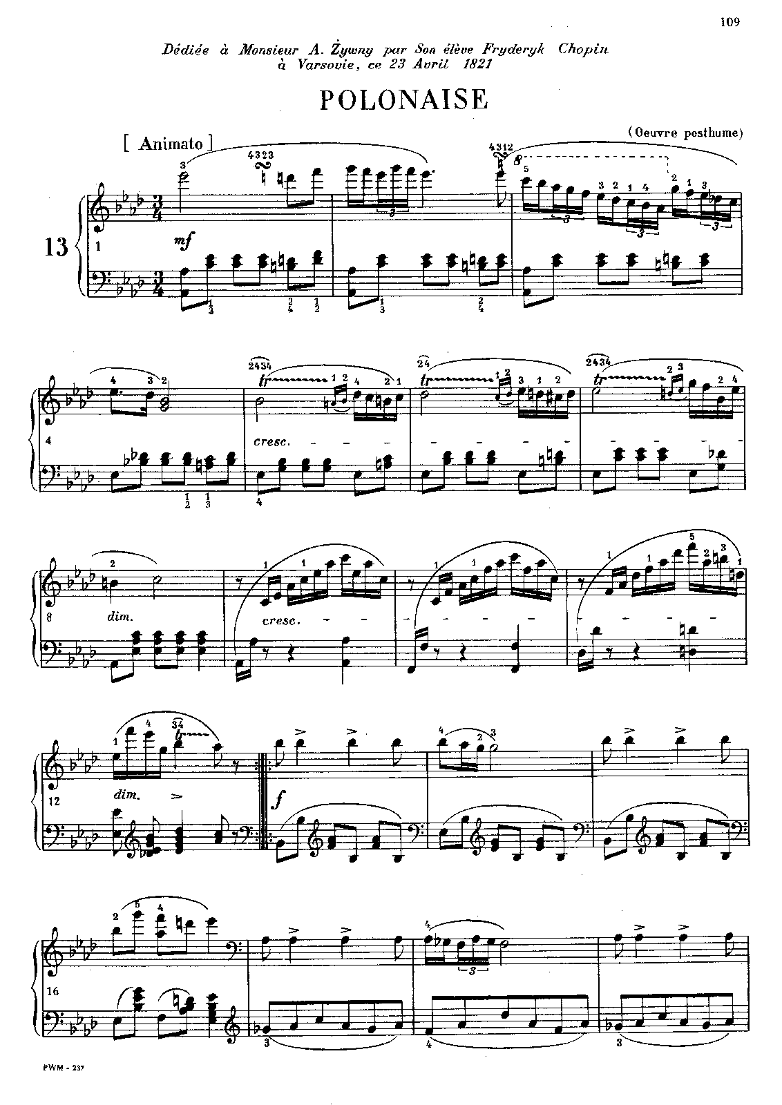 Polonaise in A-flat Major