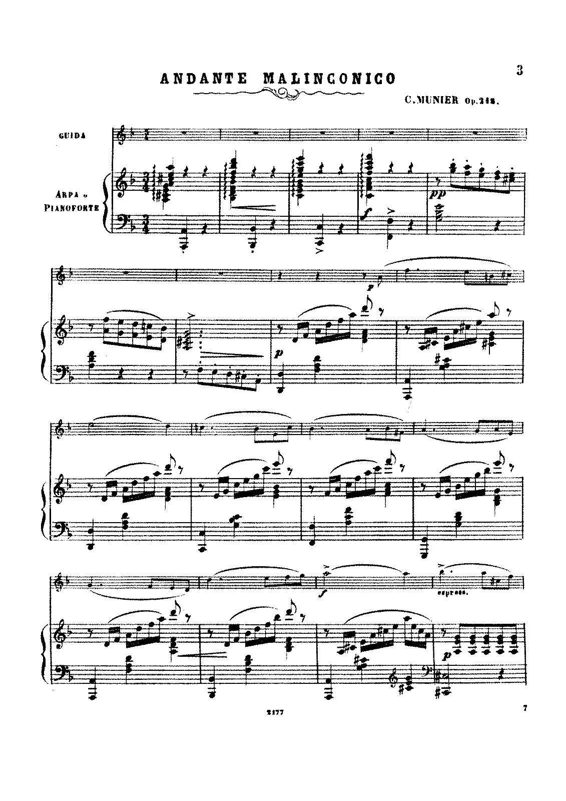 Andante Malinconico, Op.218 (Munier, Carlo) - IMSLP