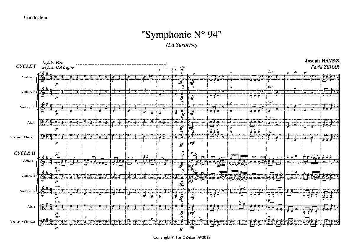 Symphony No.94 In G Major, Hob.I:94 (Haydn, Joseph) - IMSLP: Free Sheet ...