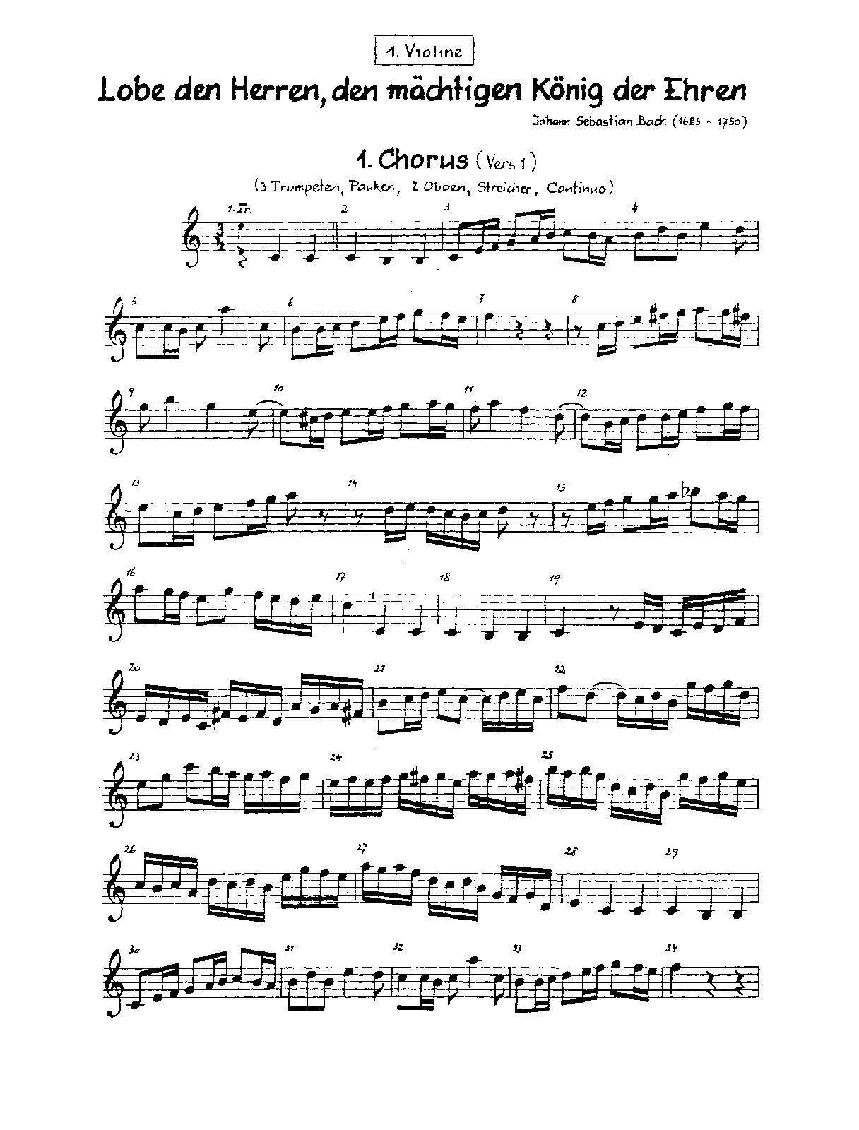 File:PMLP149923-Bach Lobe den Herren, den mächtigen König der Ehren, BWV 137 - Violins I.pdf
