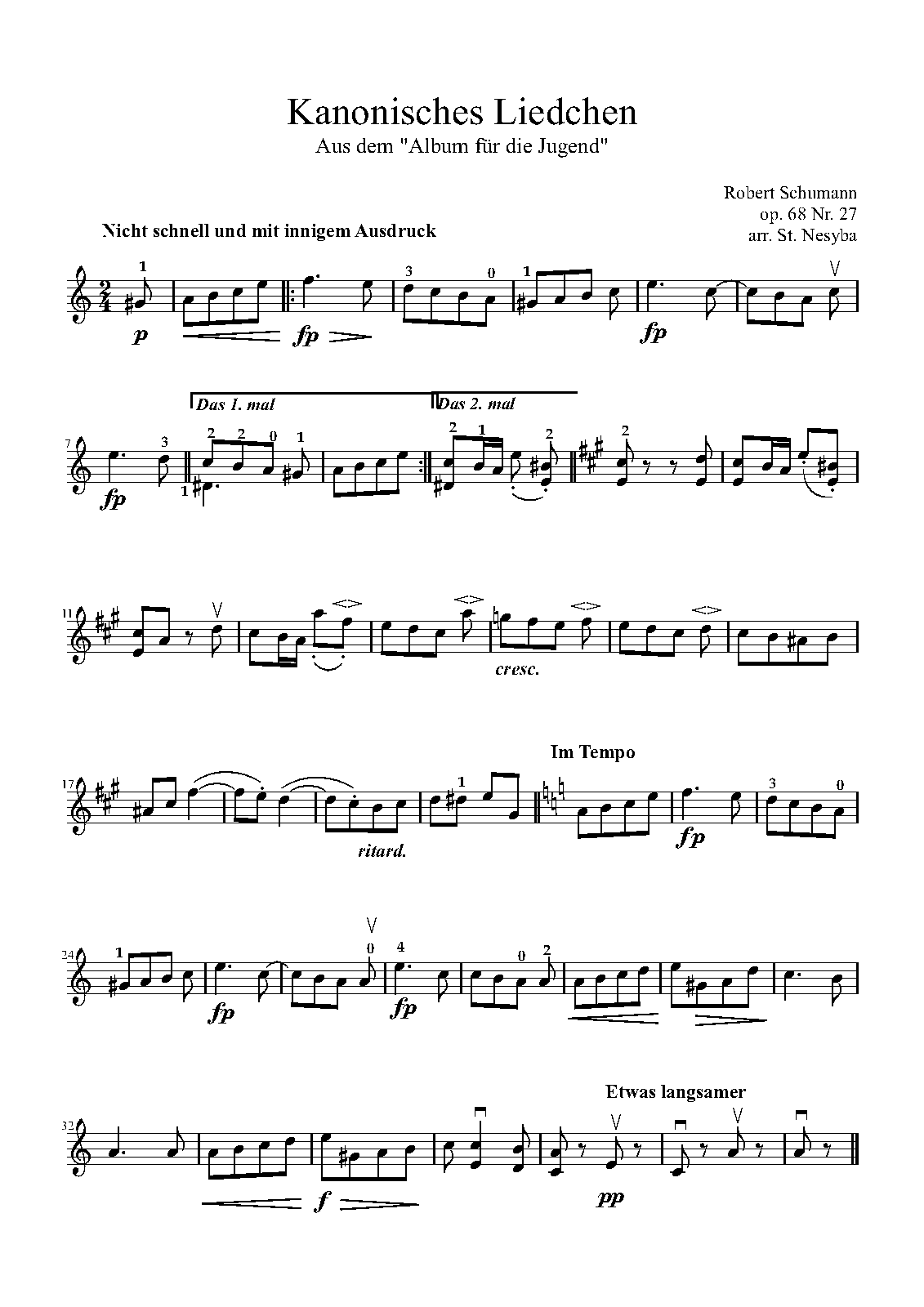File:PMLP2707-No. 27 Kanonisches Liedchen Violine 1.pdf