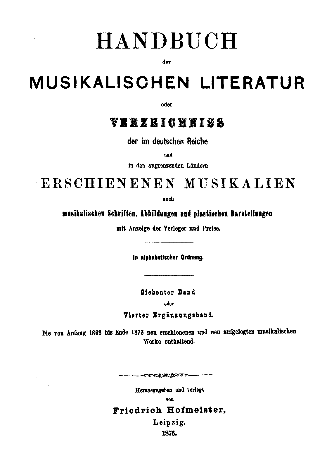 Handbuch der musikalischen Literatur (Whistling, Carl Friedrich) - IMSLP