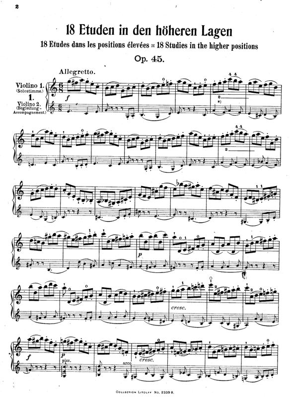Zur Violinschule, Book 2