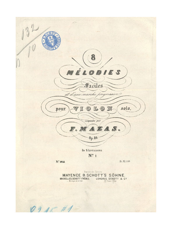 8 Mélodies