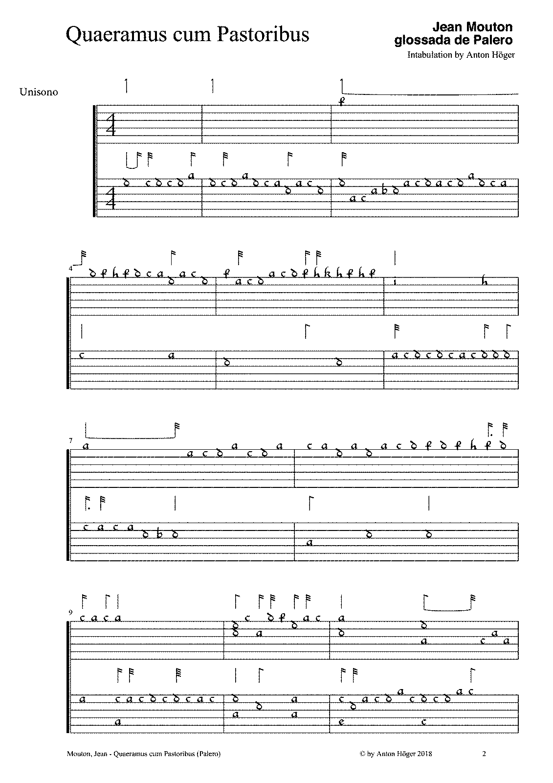 Quaeramus cum pastoribus (Mouton, Jean) - IMSLP