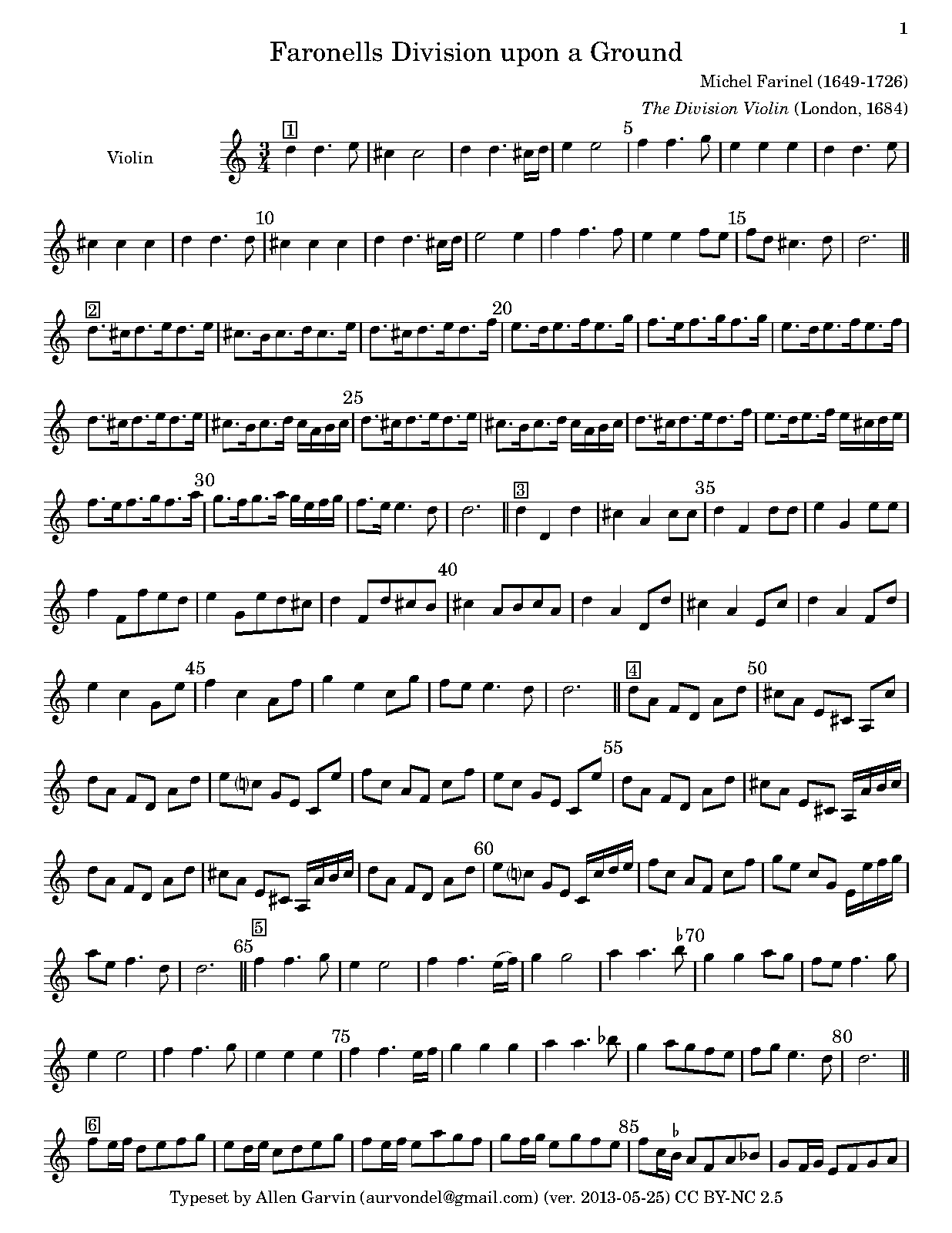 The Division Violin (Playford, John) IMSLP