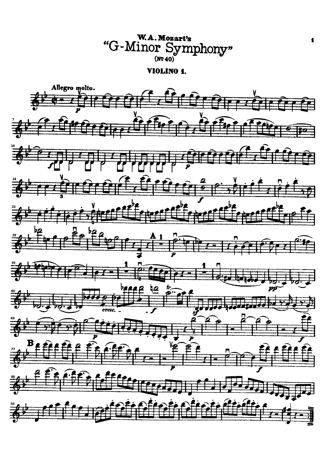 Симфония 40 соль минор 1 часть. Симфония №40 Моцарт Ноты для скрипки. Моцарт симфония 40 Ноты для скрипки. Моцарт симфония 40 Ноты для фортепиано. Сороковая симфония Моцарта Ноты.