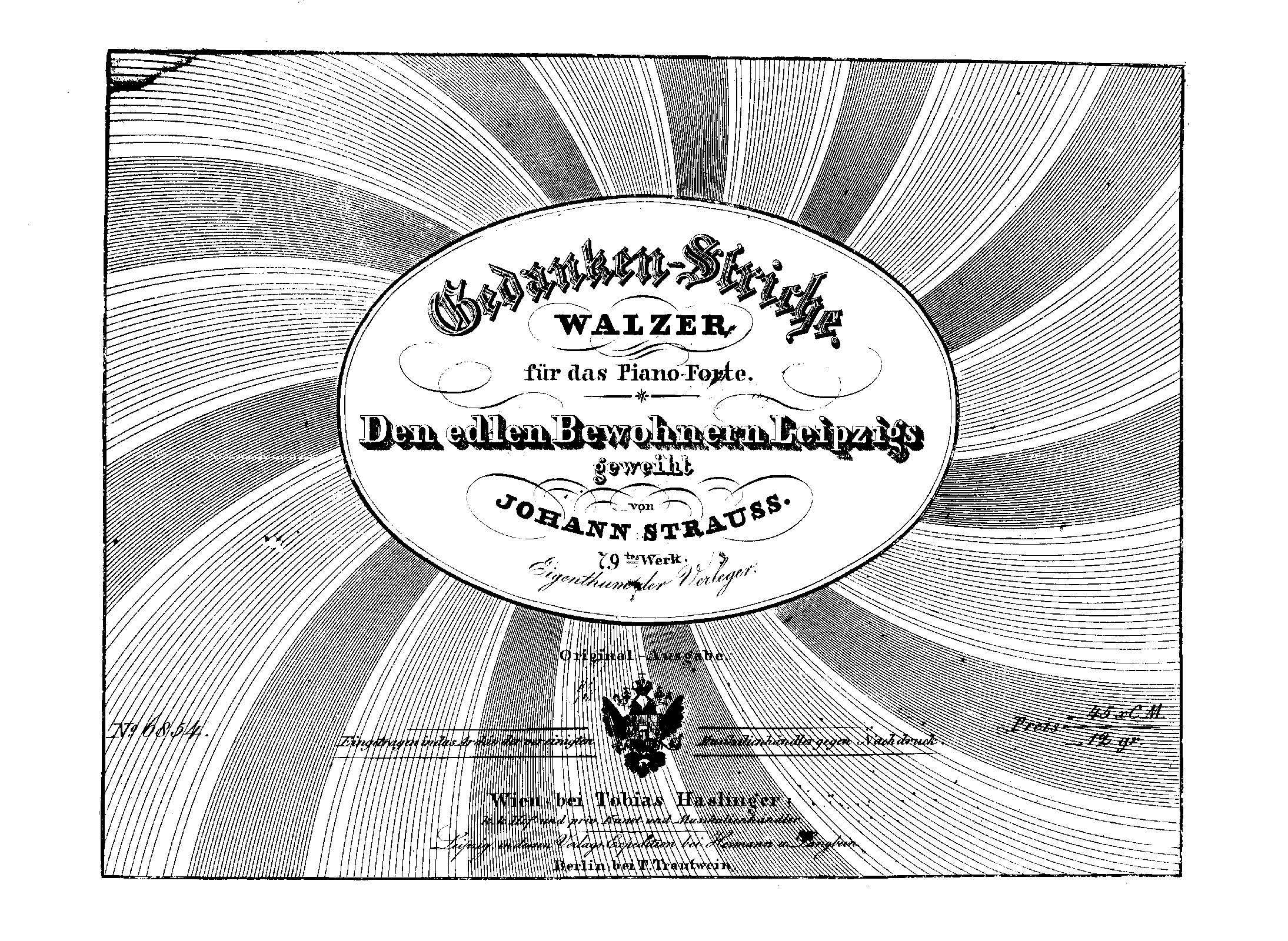 Gedanken-Striche, Op.79