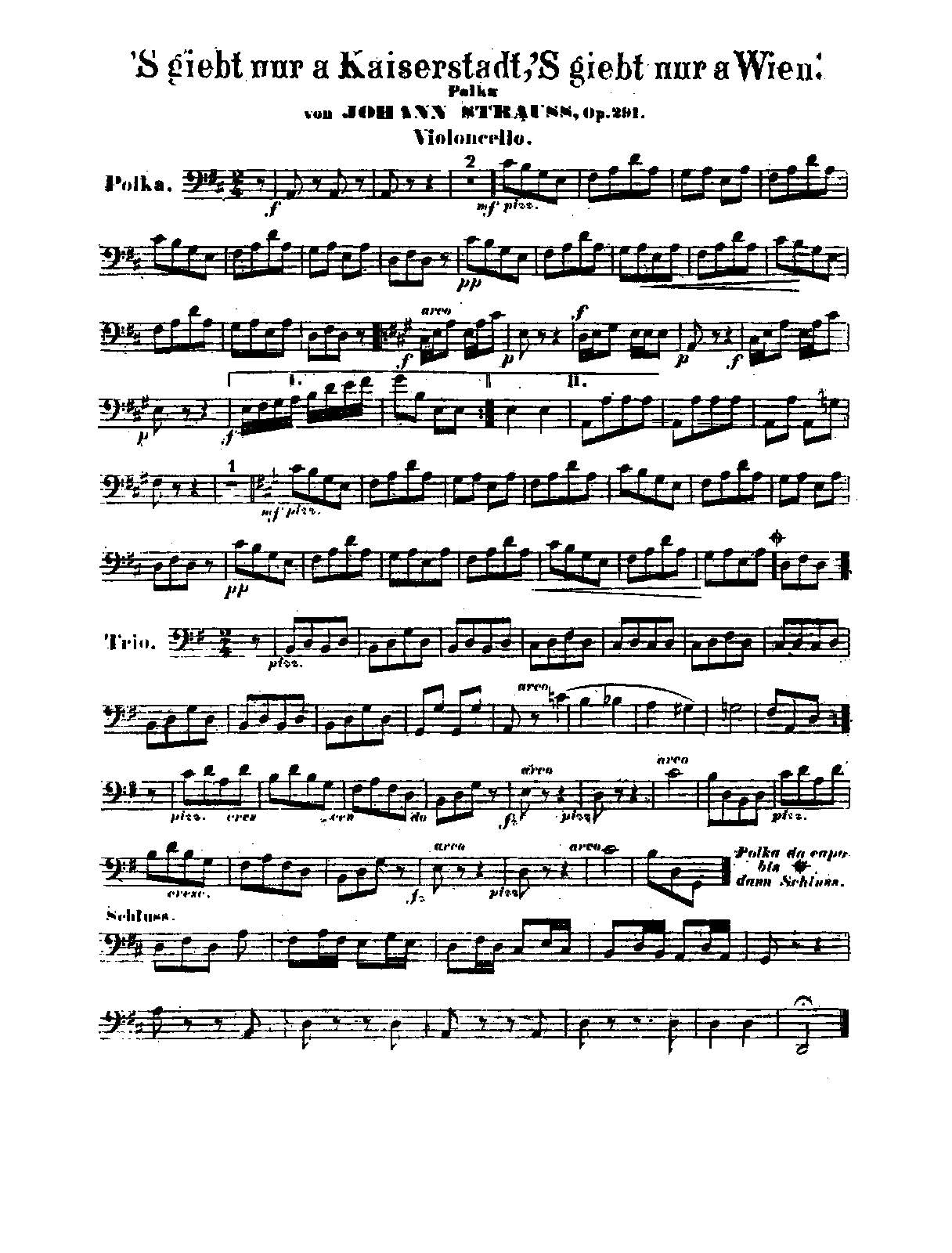 File:PMLP34313-Strauss Jr. 's gibt nur a Kaiserstadt, 's gibt nur a Wien!, Op.291 - Cellos.pdf