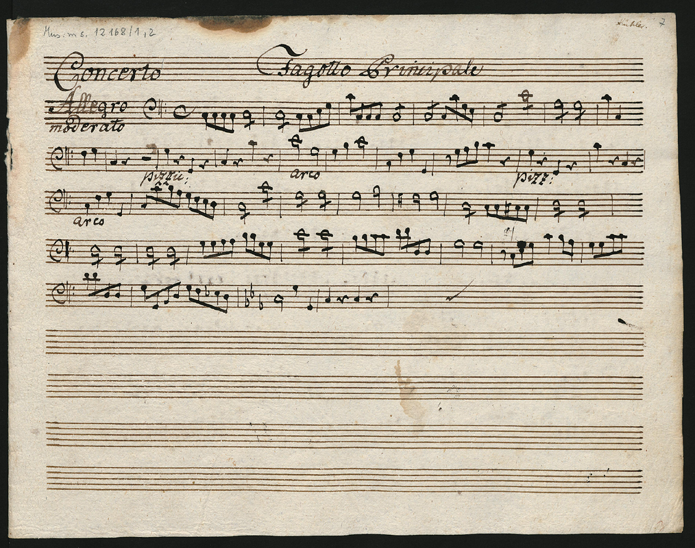 Bassoon Concerto in C major (Küchler, Johann) IMSLP