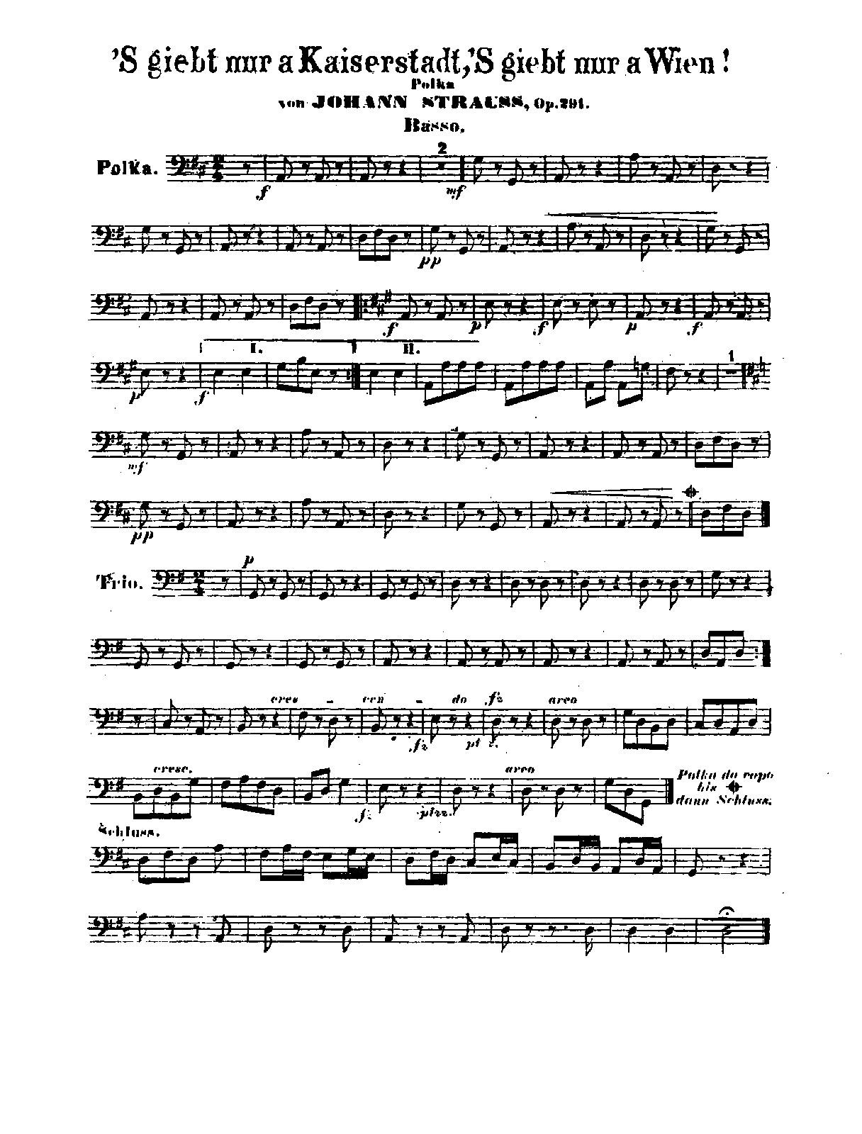 File:PMLP34313-Strauss Jr. 's gibt nur a Kaiserstadt, 's gibt nur a Wien!, Op.291 - Basses.pdf