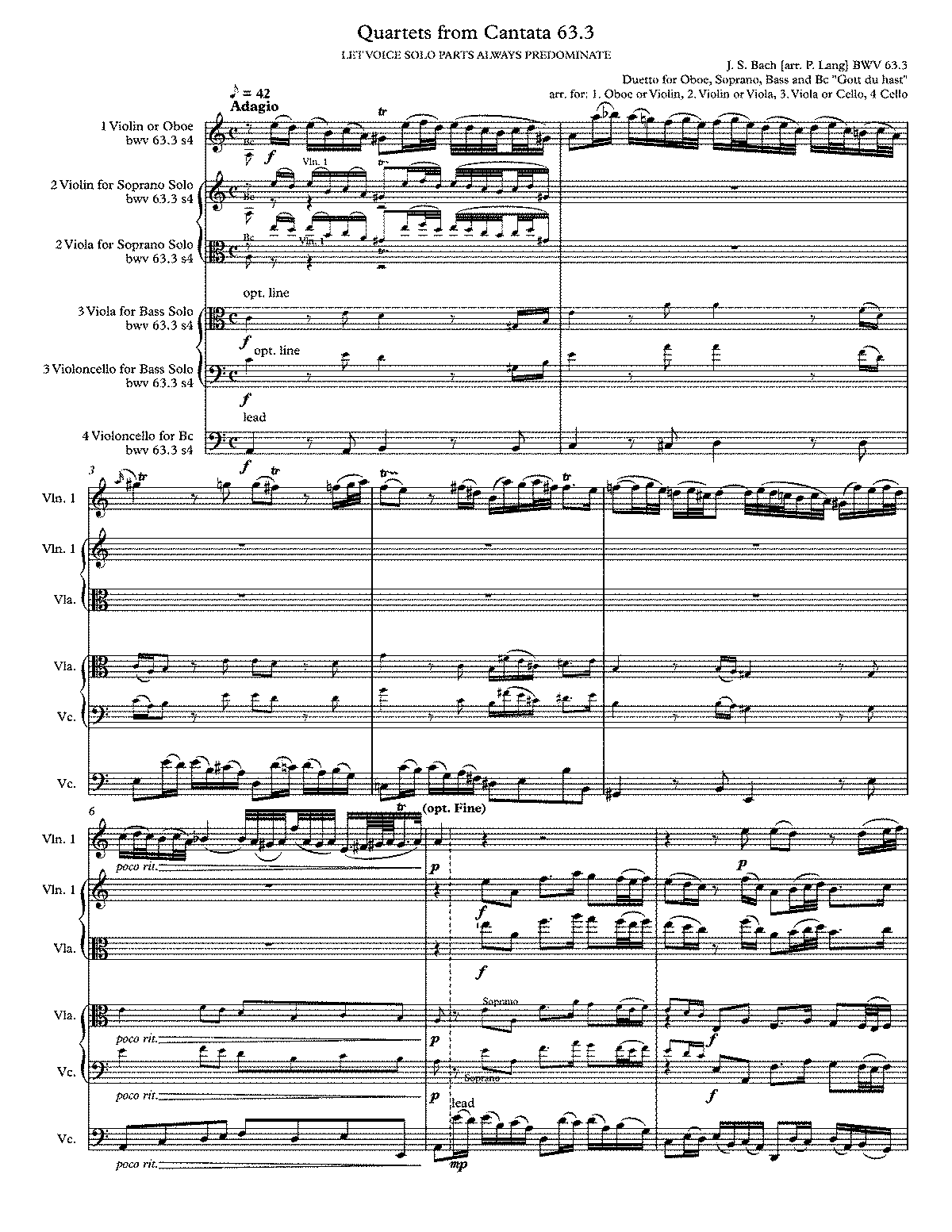 Christen, ätzet diesen Tag, BWV 63 (Bach, Johann Sebastian) - IMSLP ...