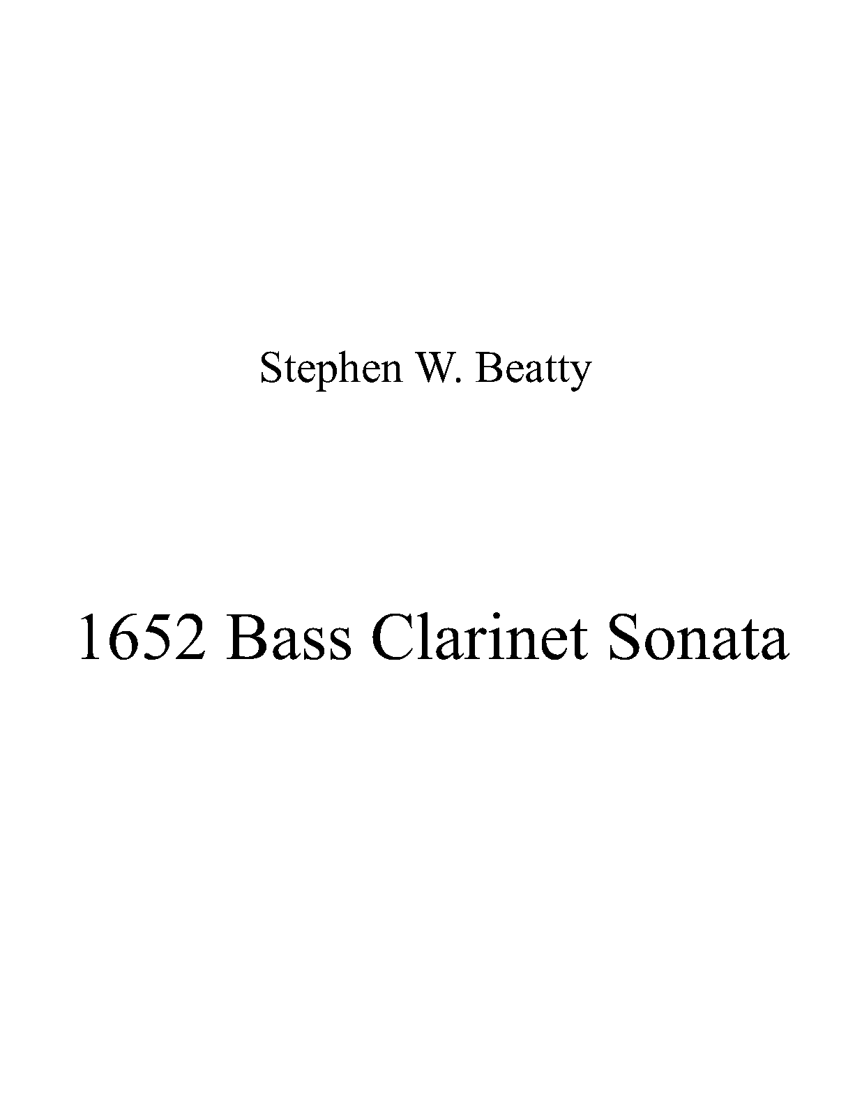 Bass Sonata, Op.1652 (Beatty, Stephen W.) IMSLP