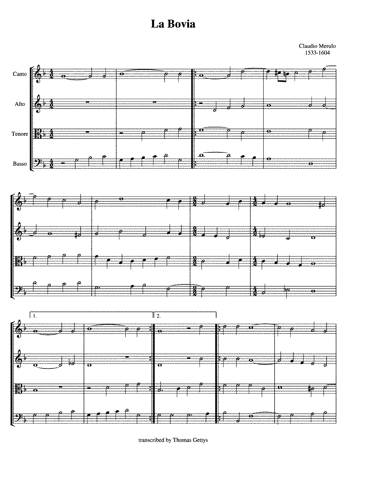 La Bovia (Merulo, Claudio) - IMSLP