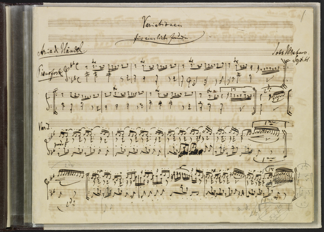 Variations on a theme by Handel