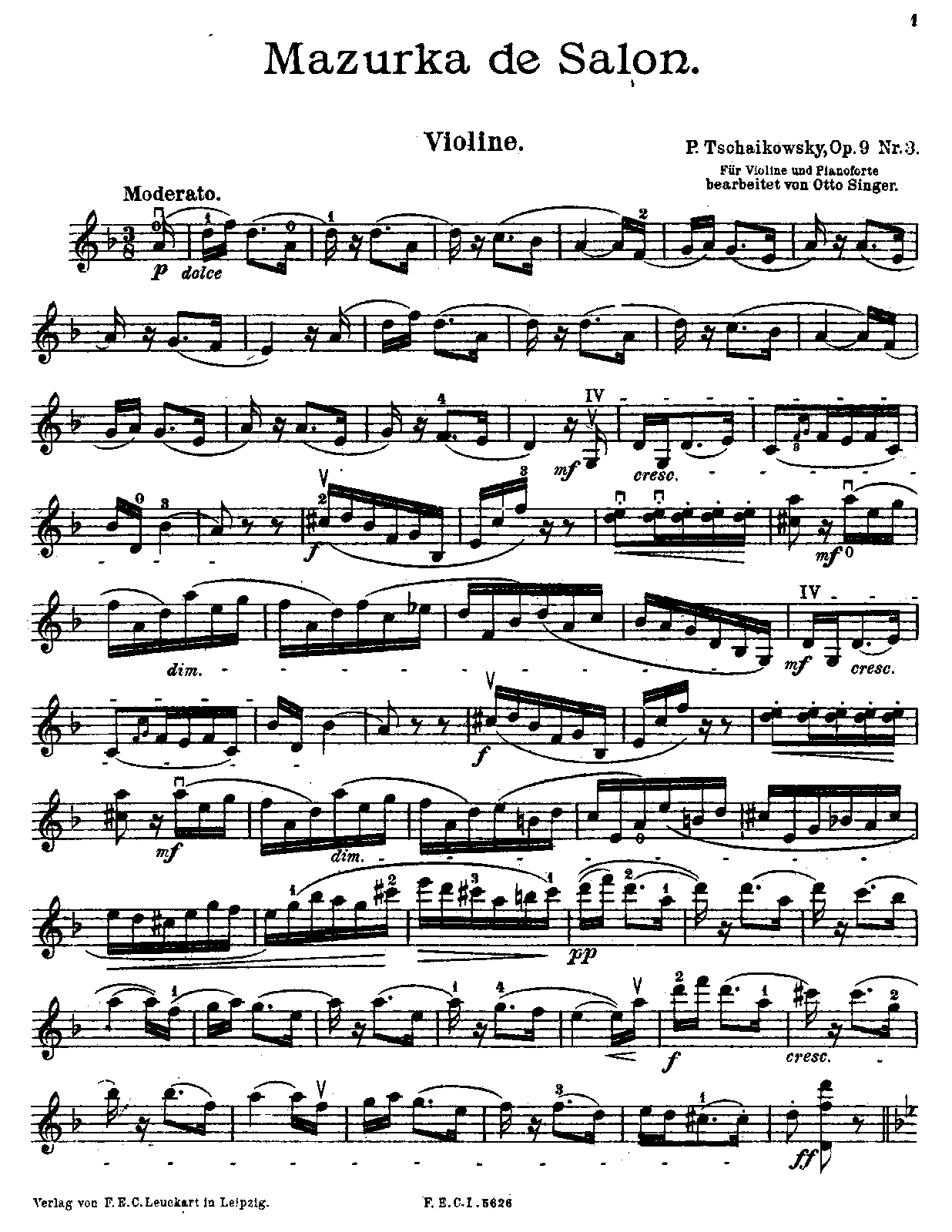 File:PMLP19405-Tchaikovsky Singer Mazurka op9no3 Violin.pdf