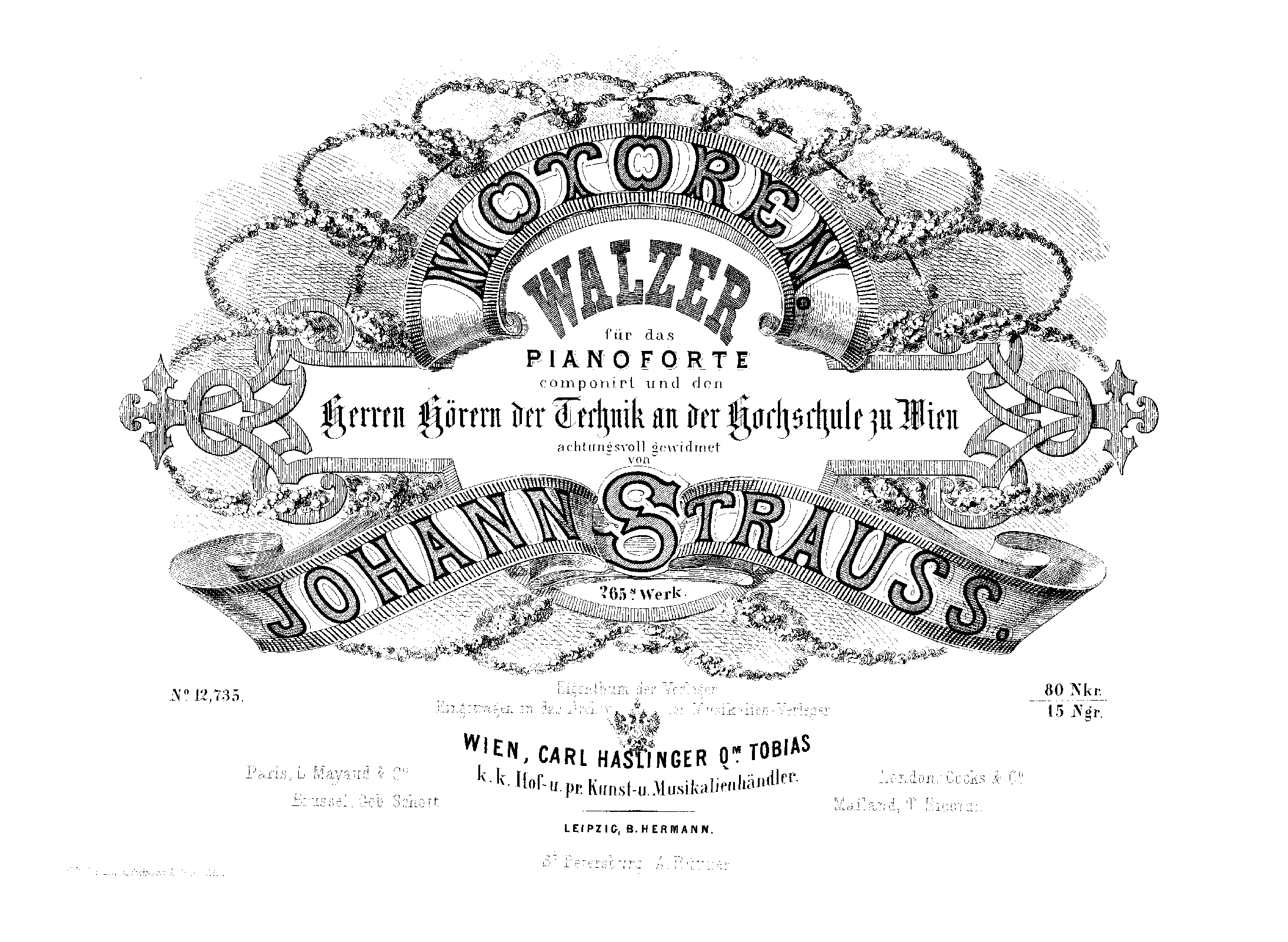 Motoren Walzer, Op.265