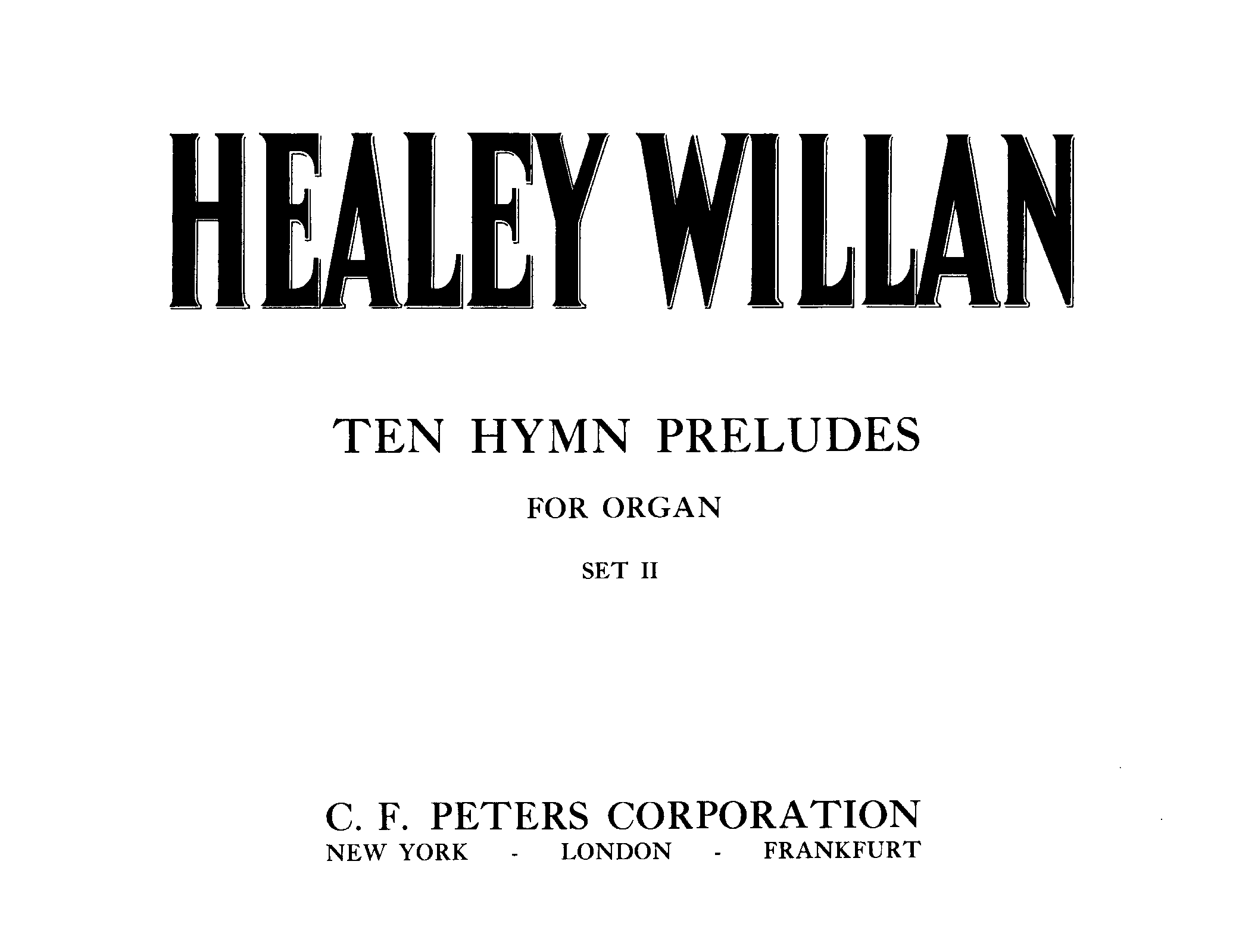 10 Hymn Preludes Set II