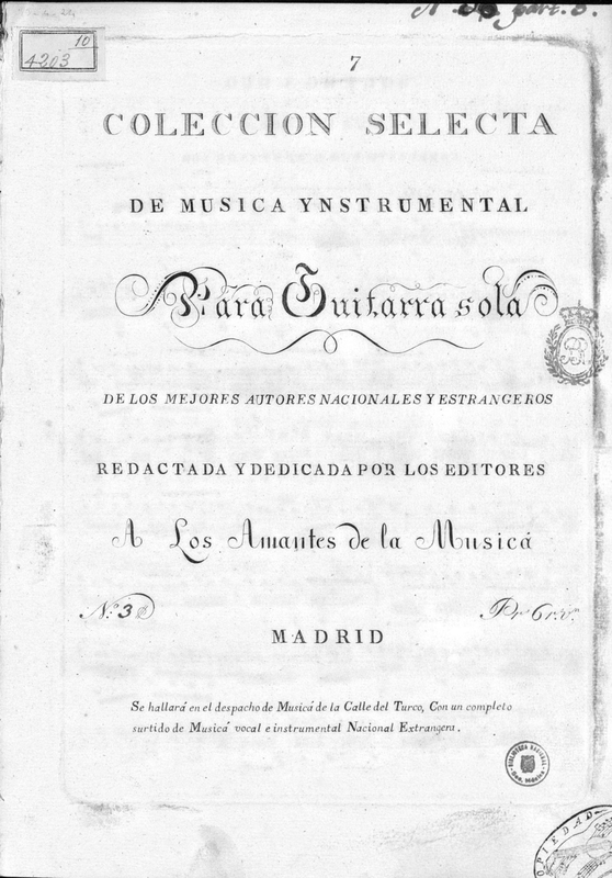 Bolero For 2 Guitars Sor Fernando IMSLP