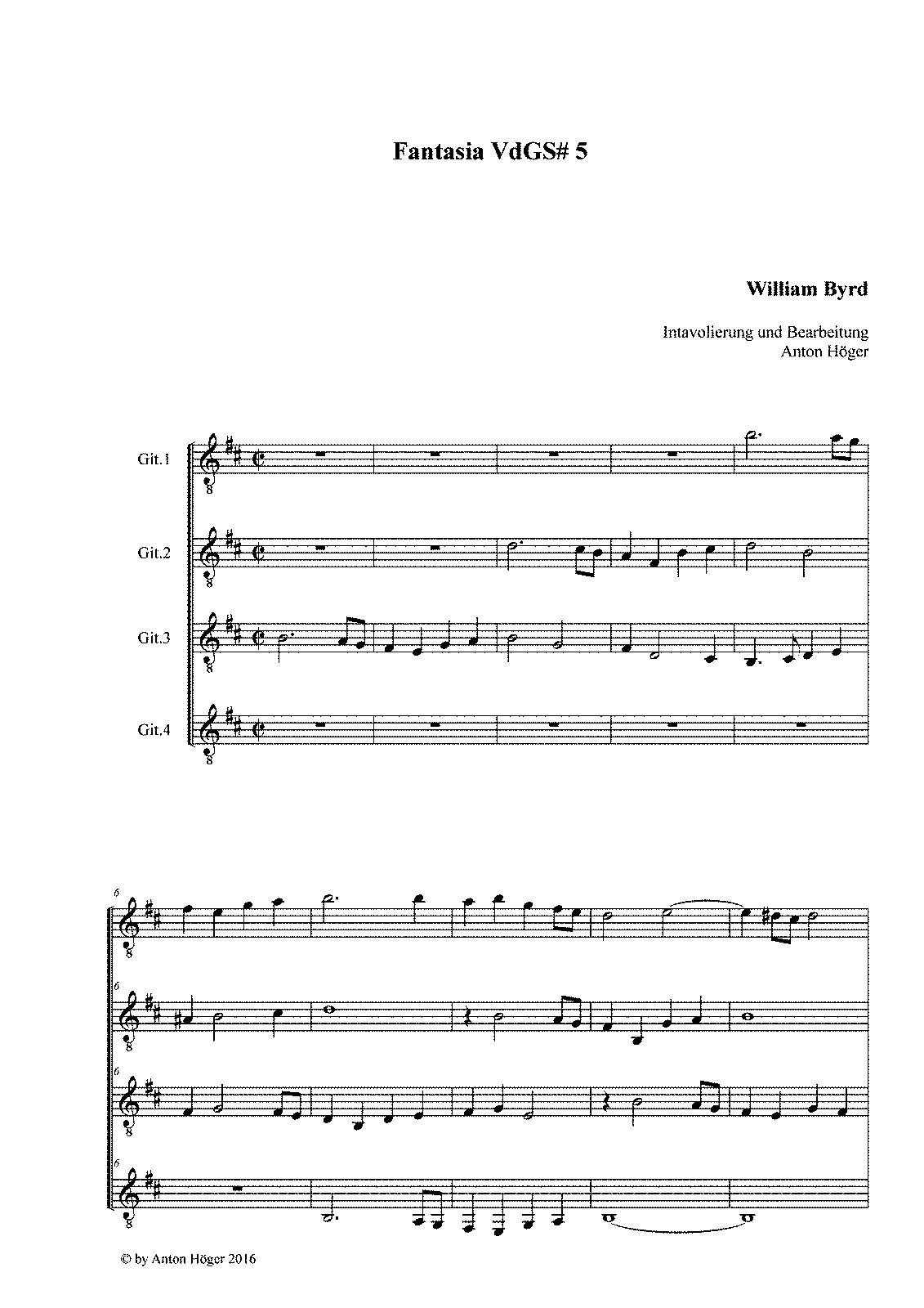 Fantasias For 4 Viols (Byrd, William) - IMSLP: Free Sheet Music PDF ...