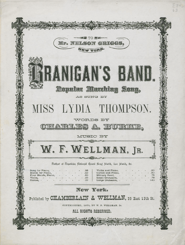 Branigan's Band (Wellman Jr., W. F.) IMSLP
