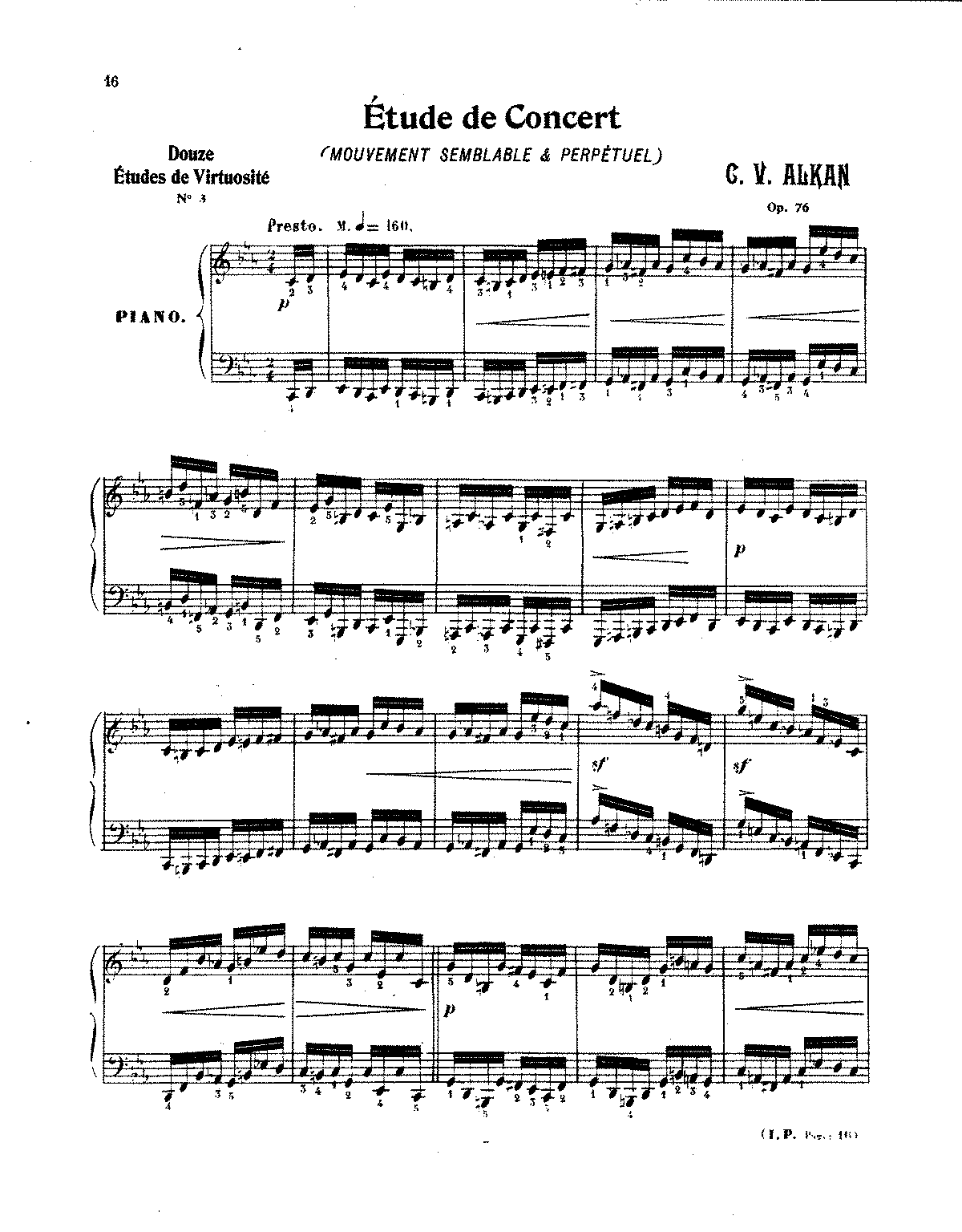 3 Grandes Études, Op.76 (Alkan, Charles-Valentin) - IMSLP: Free Sheet ...