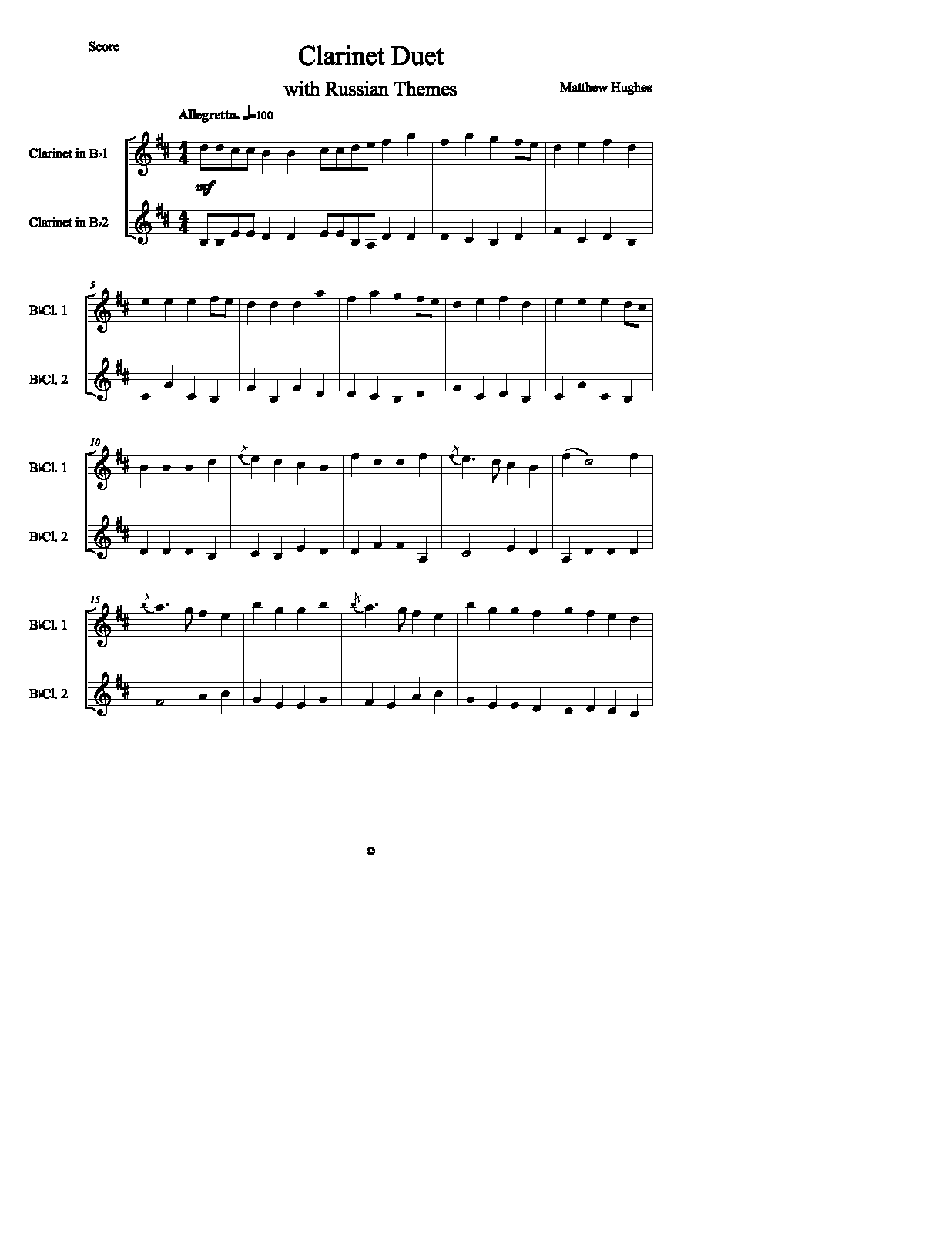 Duet with Russian Themes (Ottaviano Pseudonym) IMSLP