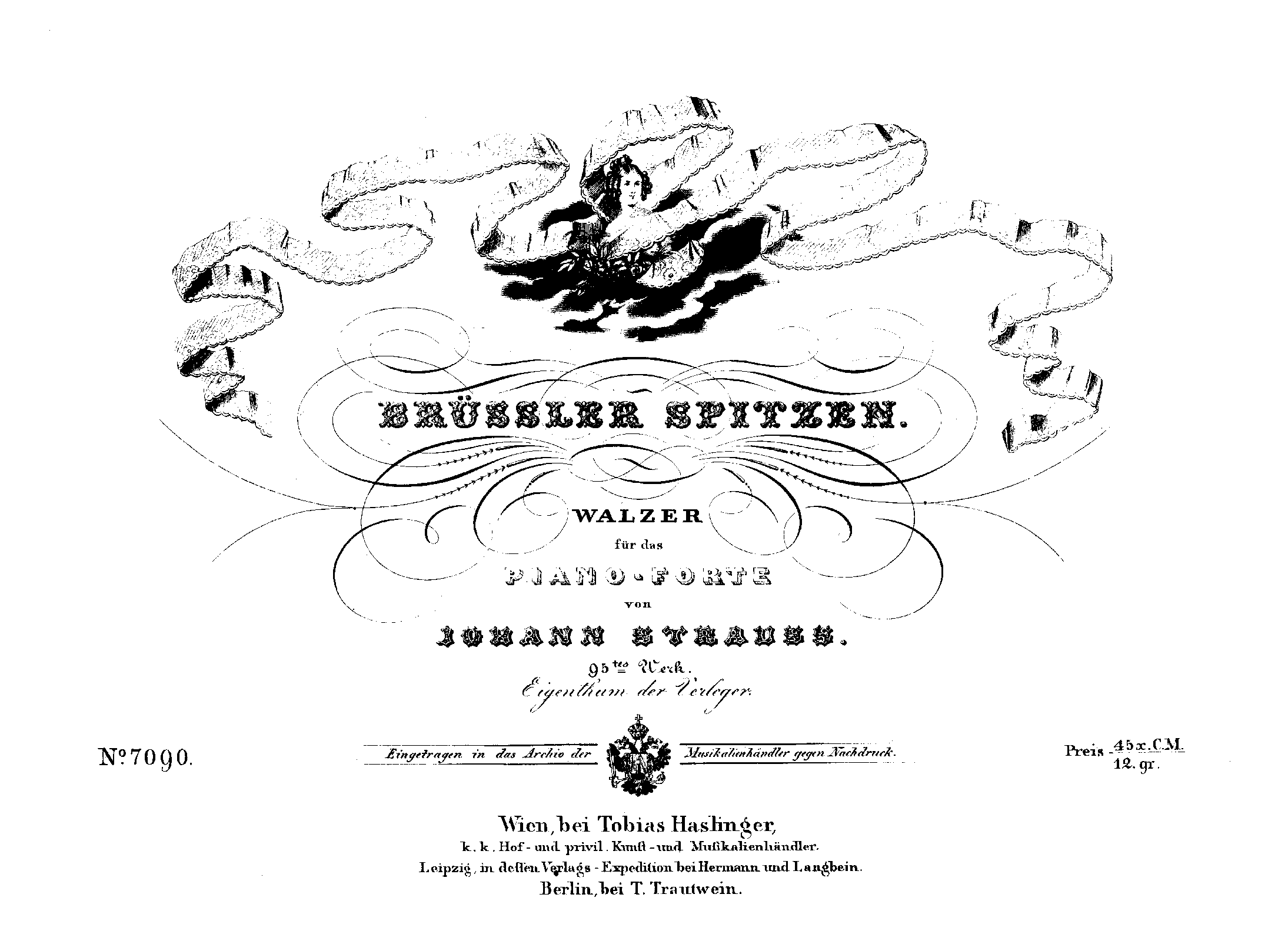 Brüssler Spitzen Walzer, Op.95